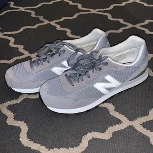 NEW BALANCE shoes, grey/black/white only worn once